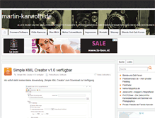 Tablet Screenshot of martin-karwoth.de